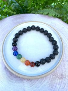 LBGTQ+ Pride Gay Beaded Crystal Rainbow Coloured Gemstone Bracelet, The Holistic Hamper, online crystal shop UK