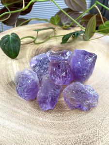 chunks of Raw amethyst is a powerful healing and cleansing