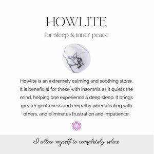 Howlite crystal tumble stones, Online Crystal Shop The Holistic Hamper
