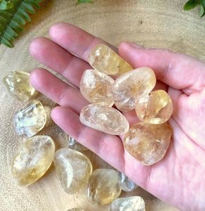 citrine tumble stone crystal UK crystal online shop