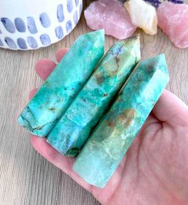 three Pheonix Stone Crystal Towers