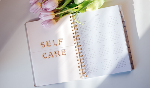 image of self care journal