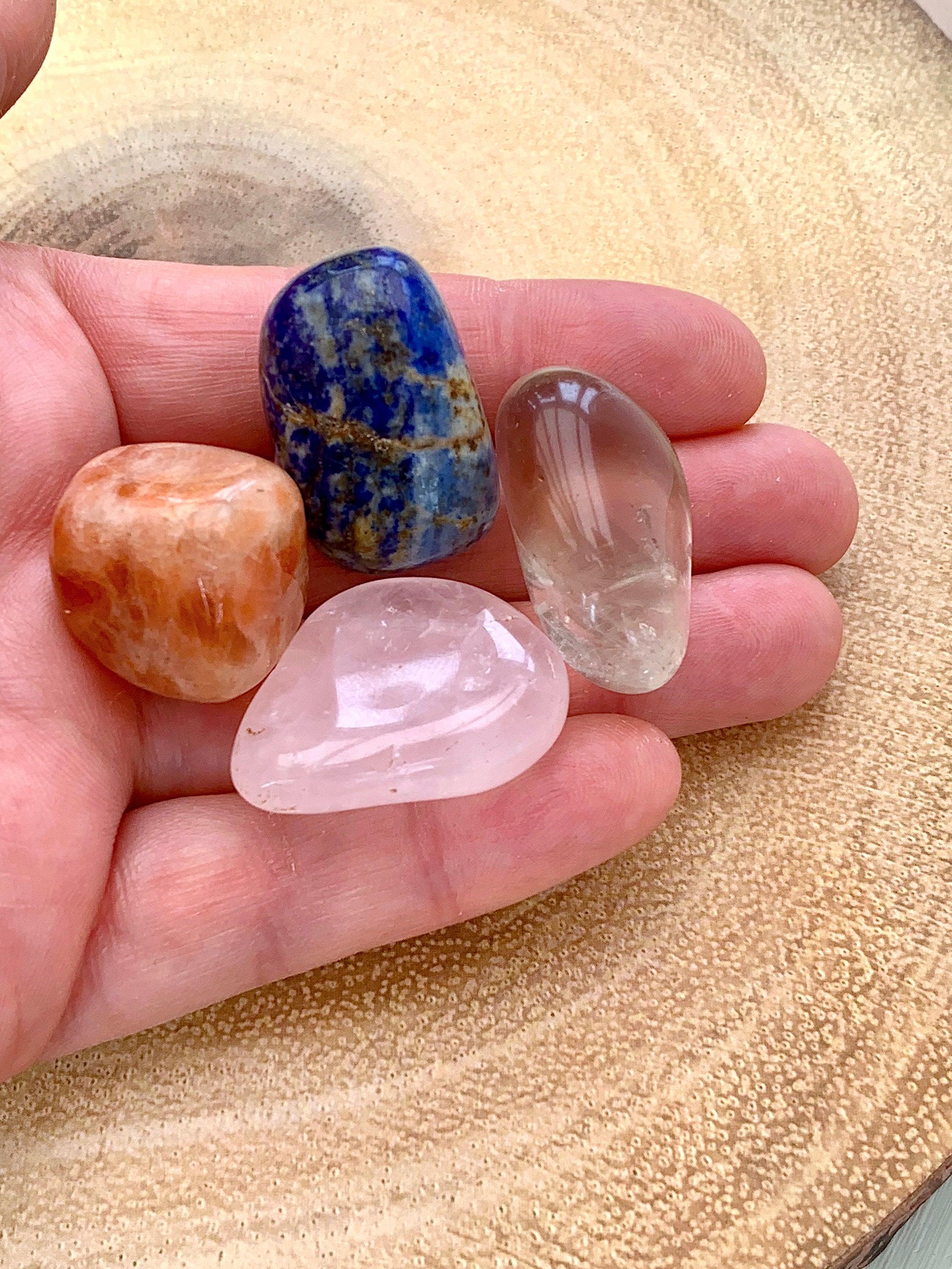 Positive Energy Positivity Crystal stones Set, The Holistic Hamper buy crystals online