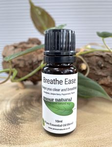 Breathe easy pure essential oils blend 10ml in dropper bottle, the holistic hamper