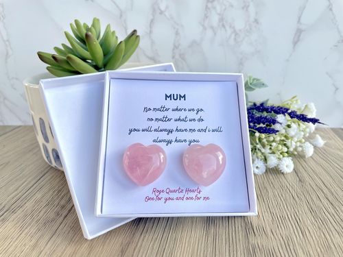 Rose Quartz Pocket Hug in a Box - The Holistic Hamper Crystals Gifts