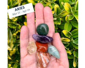 Aries crystal set, buy crystals online at the holistic hamper UK crystal shop