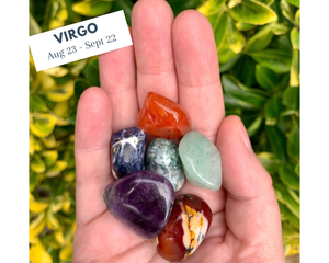 Virgo Zodiac Crystals Stones Set, UK The Holistic Hamper Crystal Shop