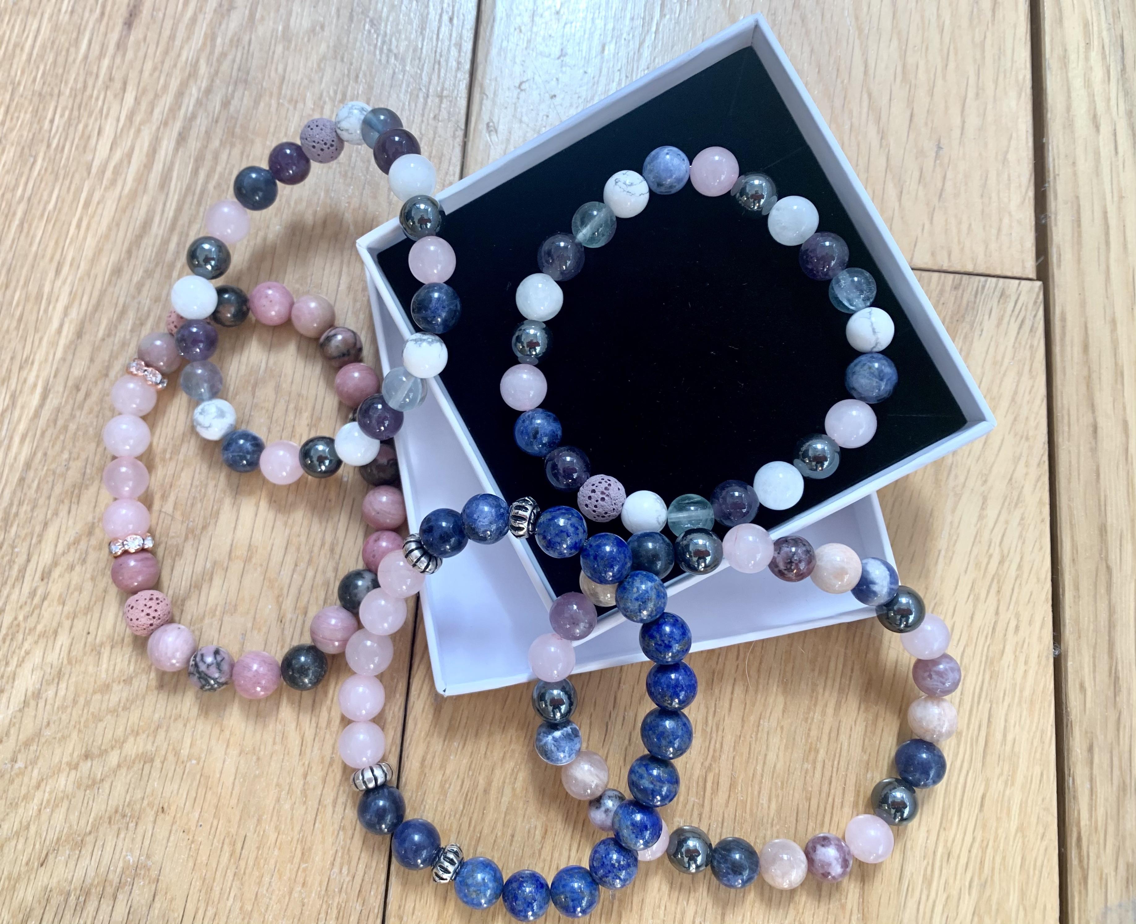 Beaded Crystal Bracelets