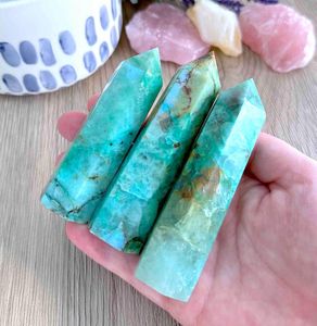 three Pheonix Stone Crystal Towers
