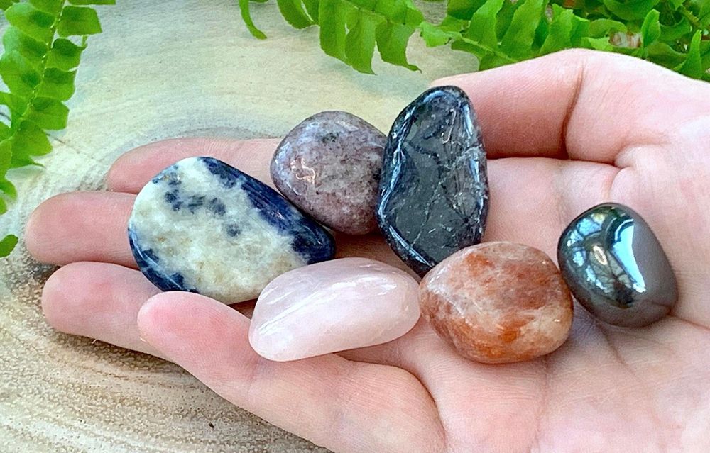 Weight Loss Crystal Tumble Stone Set, online crystal healing shop UK