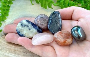 Weight Loss Crystal Tumble Stone Set, online crystal healing shop UK