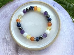 Menopause Healing Crystal Gemstone Bracelet, online crystal healing shop UK