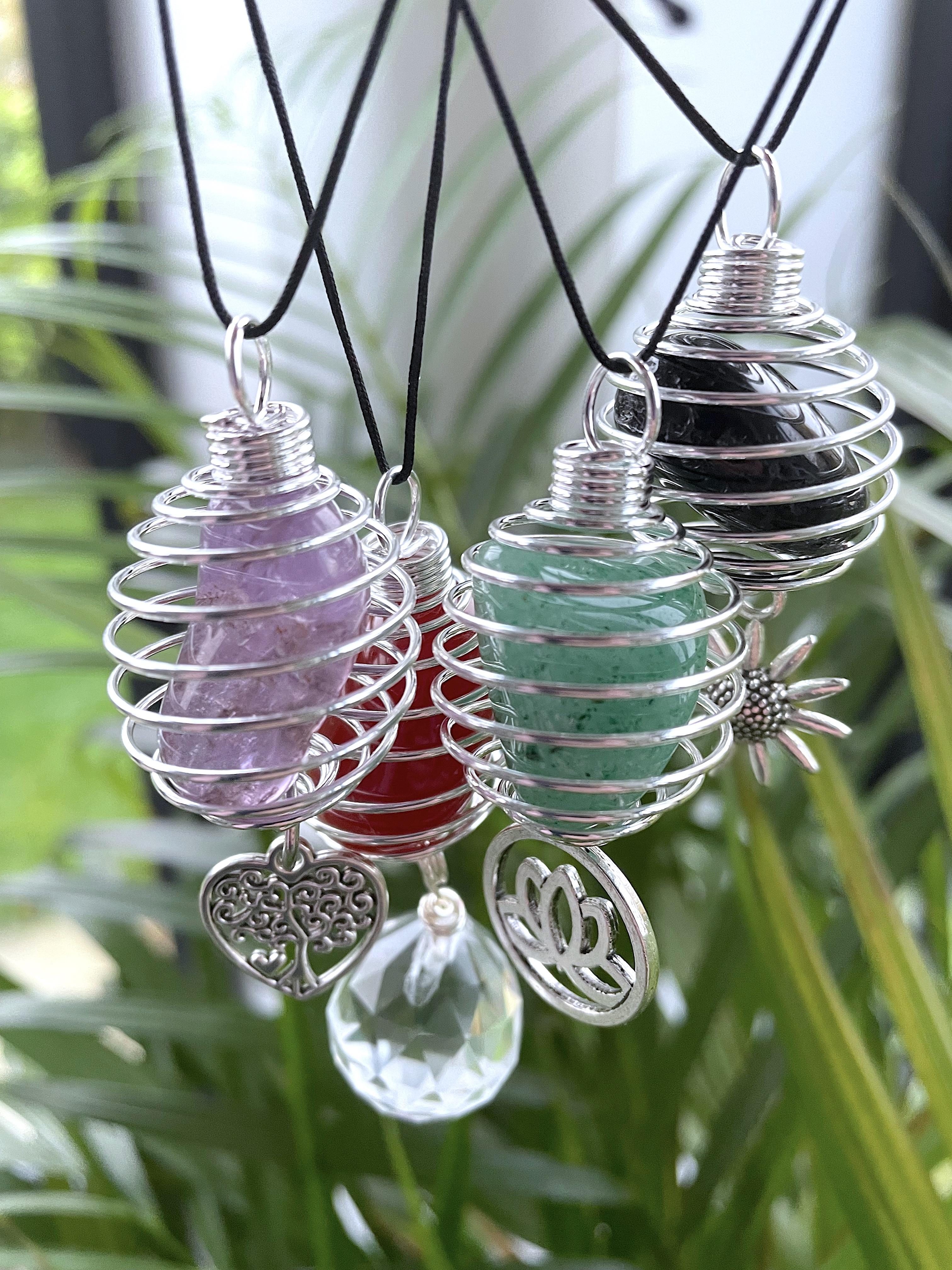 Crystal shop car charm