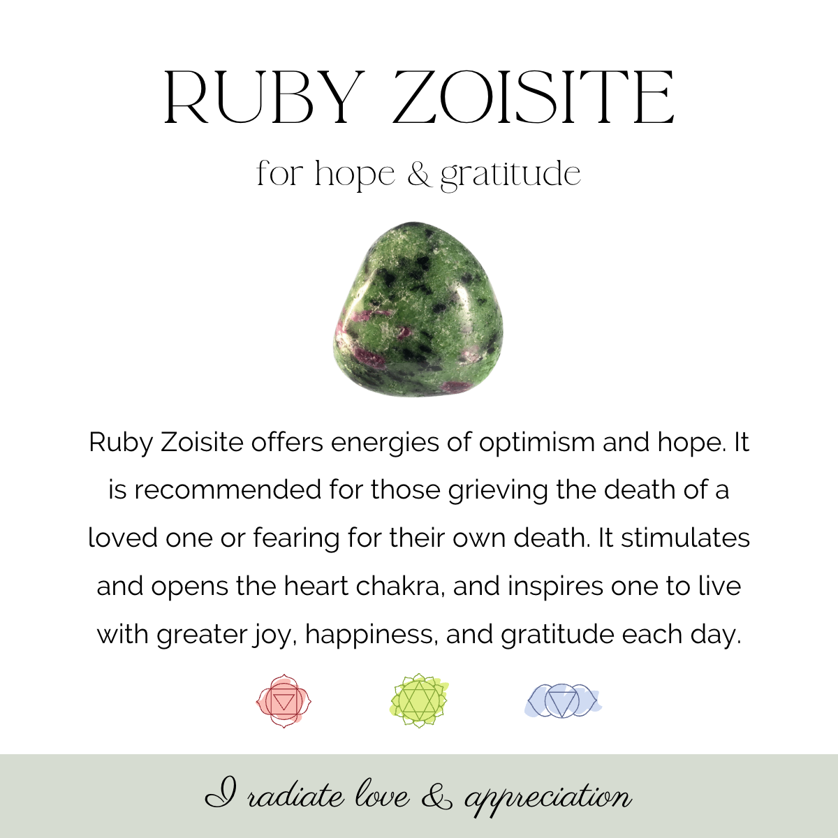 Ruby Zoisite Crystal Towers Crystal Towers