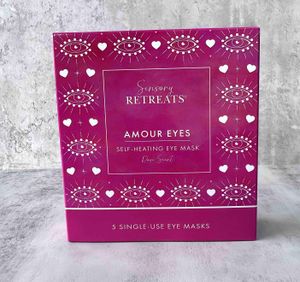 self heating eye masks boxes, amour eyes