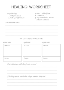Chakra workbook internal page