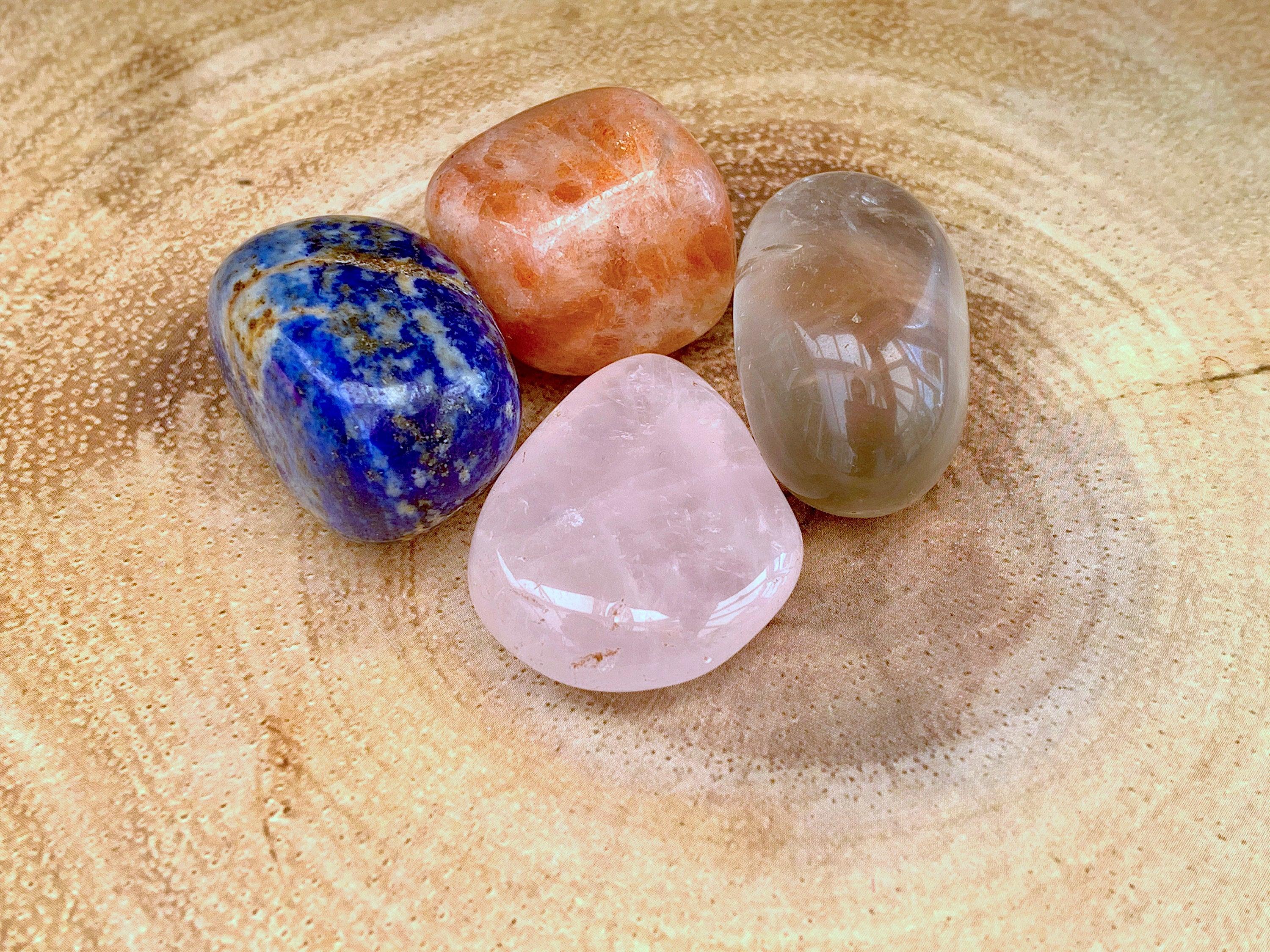 Positive Energy Positivity Crystal stones Set, The Holistic Hamper buy crystals online
