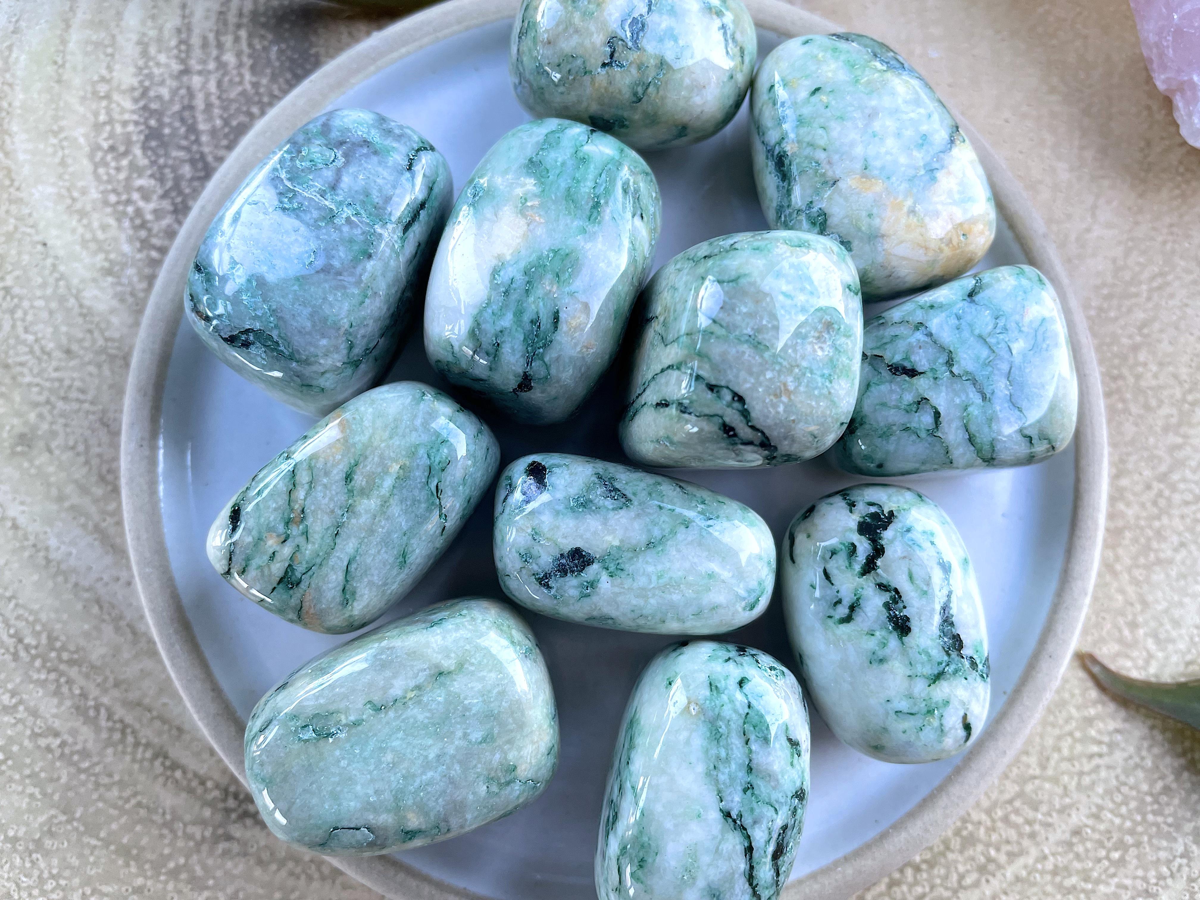 Mariposite Tumble Stones, crystal healing gifts online, The holistic hamper