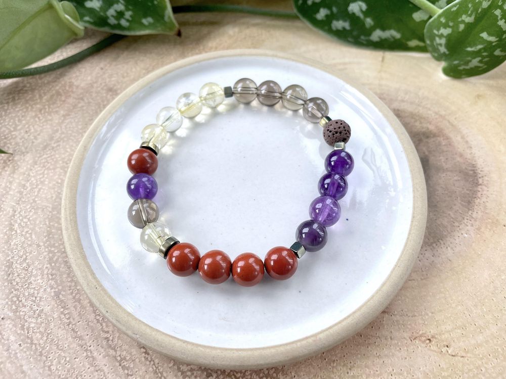 Cancer Treatment Handmade Crystal Bracelet | Support During