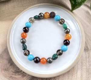safe travelling crystal bracelet, travel gift for gap year, the holistic hamper