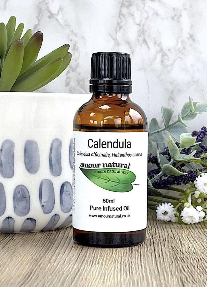 calendar infused oil 50ml, the holistic hamper natural skincare