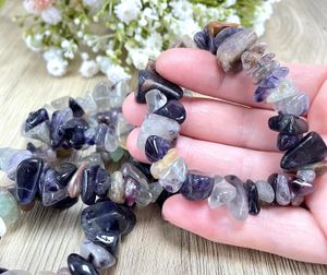 chunky fluorite chip bracelet the holistic hamper UK online crystal shop