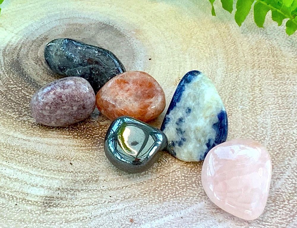 Weight Loss Crystal Tumble Stone Set, online crystal healing shop UK