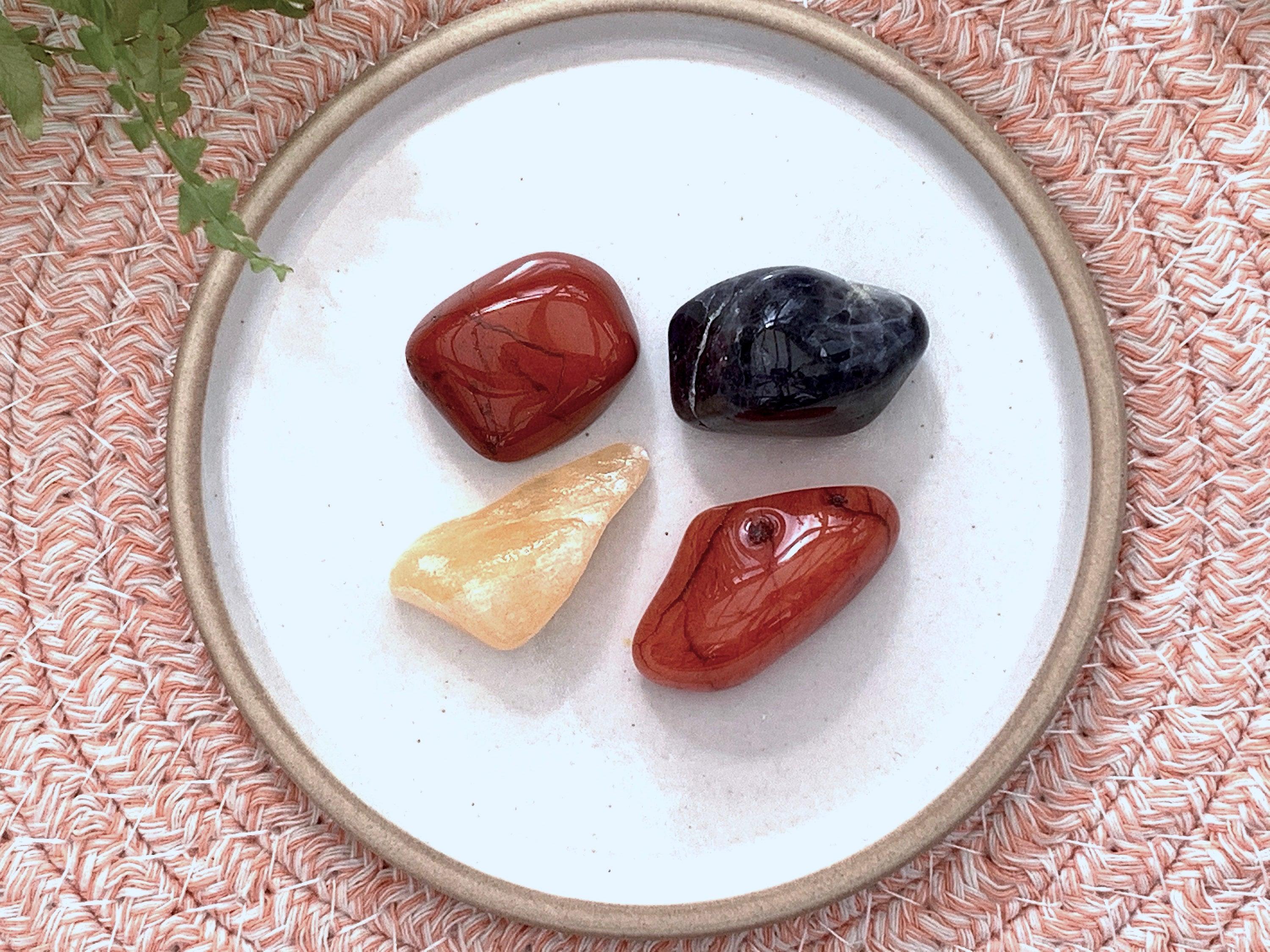Creativity set crystal set, 4 stones, online crystal shop