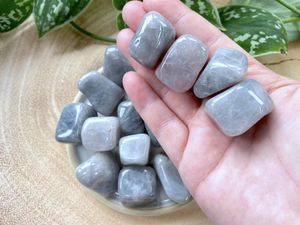 Luna Rose Quartz CrystaL Tumble Stone, The Holistic Hamper Crystal Online Shop UK