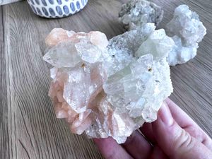 raw apophyllite crystal clusters number 1
