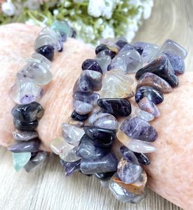 chunky fluorite chip bracelet the holistic hamper UK online crystal shop