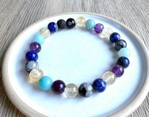 sagittarius zodiac crystal bracelet