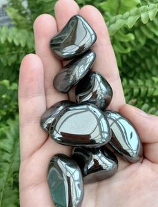 Hematite Tumble Stone Crystal for Grounding Protection Stress and Anxiety, The Holistic Hamper, online crystal shop UK