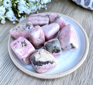 rhodochrosite crystal tumblestones large the holistic hamper UK online crystal shop
