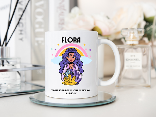 personalised crystal themed mugs
