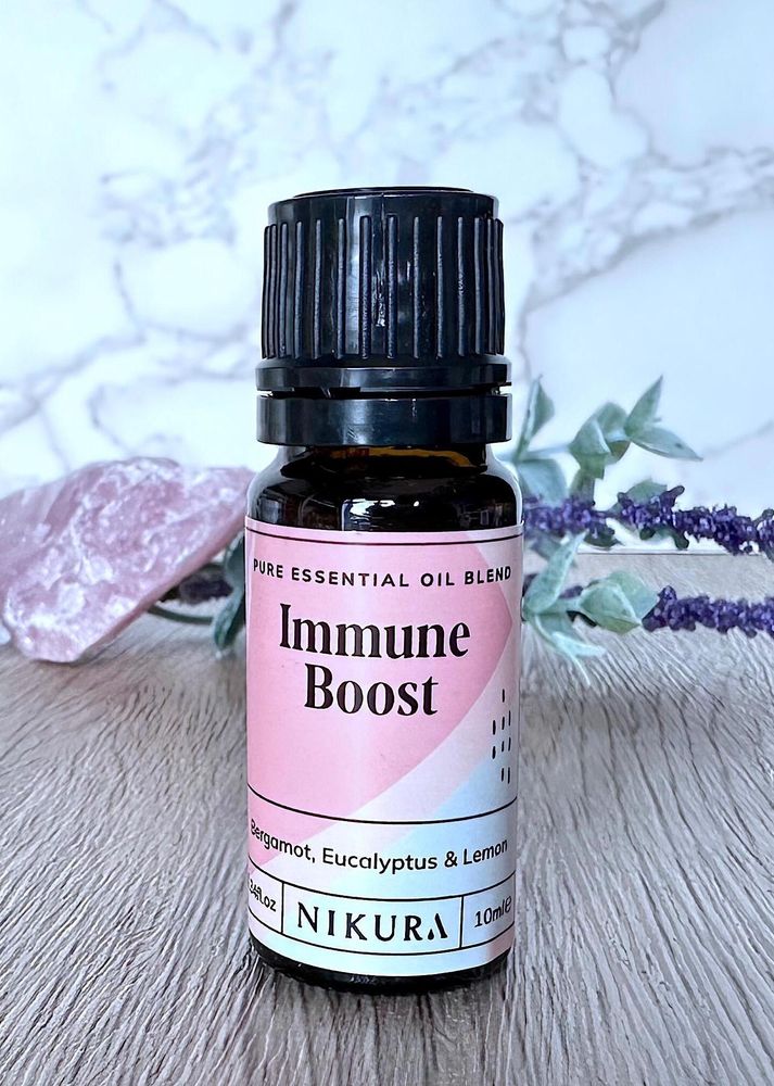 Immune boost essential oil blend 10ml dropper bottle