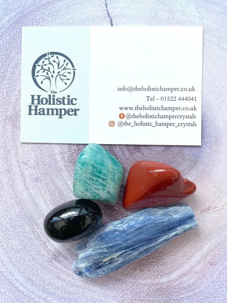 Social Anxiety Crystal Healing set for Worry, Anxiety and Stress Relief, The Holistic Hamper, online crystal shop UK