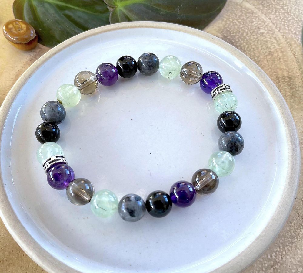 Empath Protection Beaded Crystal Bracelet