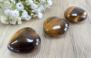 tigers eye crystal healing heart, The Holistic Hamper UK online crystal shop
