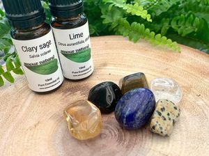 happiness and positivity crystal set, uk online crystal shop