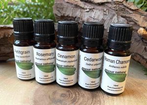 Peppermint Essential Oil 10ml, The Holistic Hamper, online crystal healing shop UK