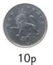 10p coin size
