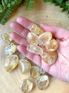 citrine tumble stone crystal UK crystal online shop