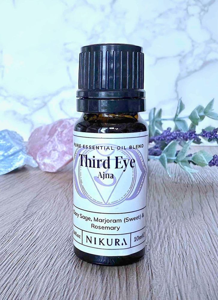 third eye chakra blend 10 ml bottle, optional extra