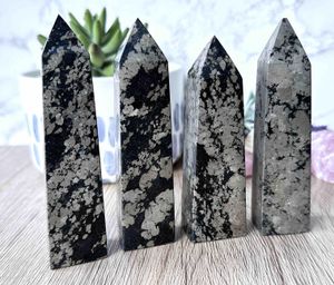 four Pyrite crystal towers fools gold