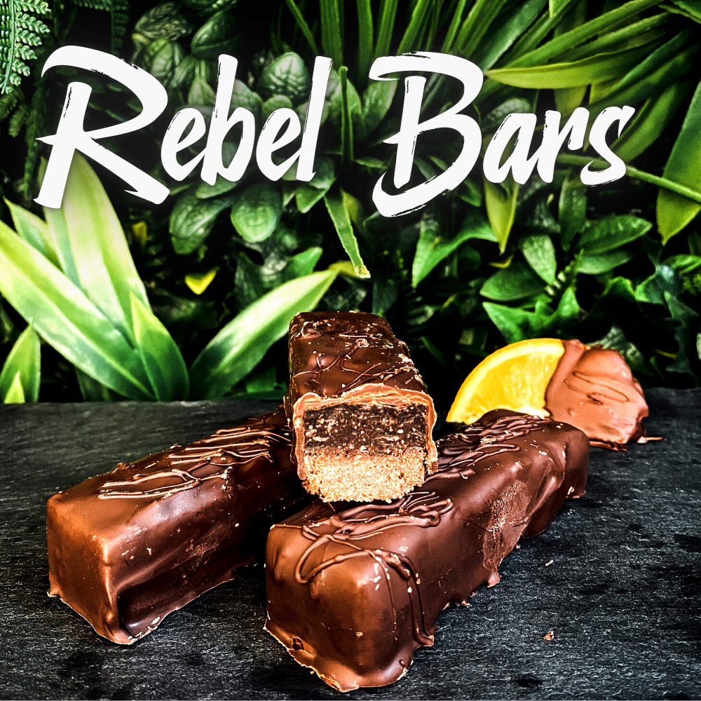 picture of the chocolate orange rebel bar