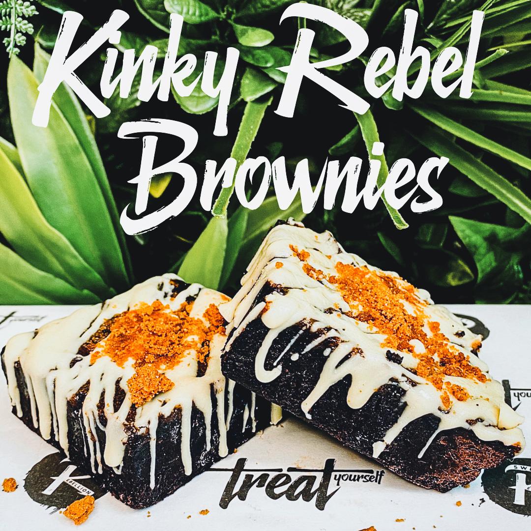 pictire of biscoff Rebel Brownies