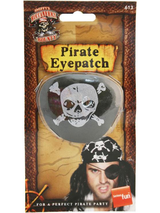 Pirate Silk Eyepatch - carded