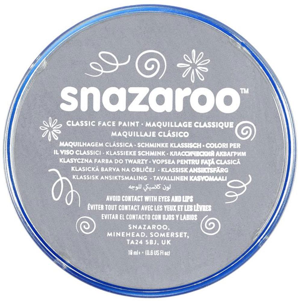 Dark Grey Snazaroo Face and Body Paint 118133 available here at Karnival Costumes online party shop