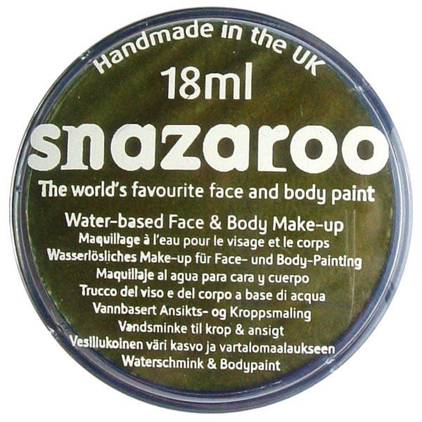 Snazaroo Face Paint 1118441 Sparkle Green Face and Body Paint available here at Karnival Costumes online party shop